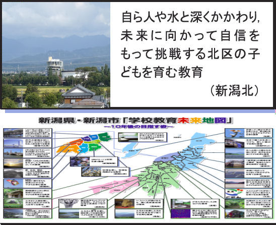 ときわ会新潟　新潟北全県未来地図